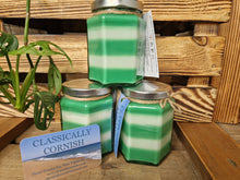 Load image into Gallery viewer, Classically Cornish Green Candle With Bluebell
