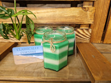 Load image into Gallery viewer, Classically Cornish Green Candle With Bluebell
