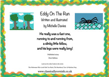 Load image into Gallery viewer, Eddy On The Run Children&#39;s Rhyming Book
