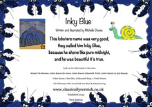 Load image into Gallery viewer, Inky Blue Rhyming Children&#39;s Story Book
