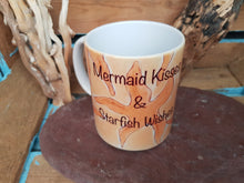 Load image into Gallery viewer, Cornish Mug With Original Artwork Mermaid Kisses
